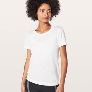 Lululemon Swiftly Tech Short Sleeve (Breeze) *Relaxed Fit in White / Whi…